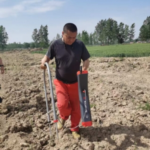 埋地管道檢漏儀使用現場